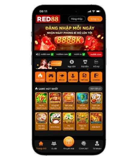 Tải ứng dụng RED88